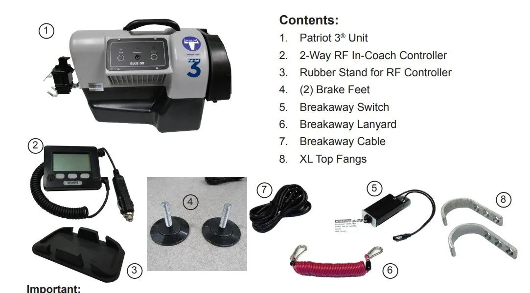 BRAKE SYSTEM, PATRIOT 3